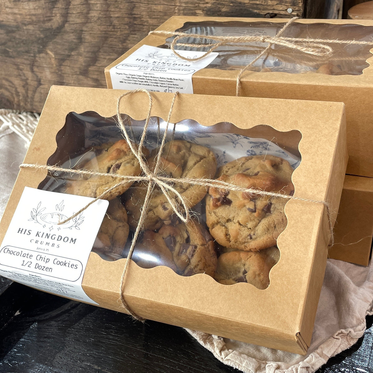 Chocolate Chip Cookies 1/2 Dozen